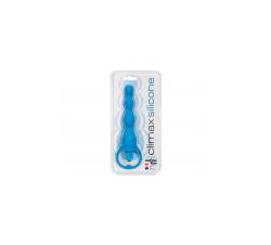 Climax Silicone Vib Anal Beads Blue